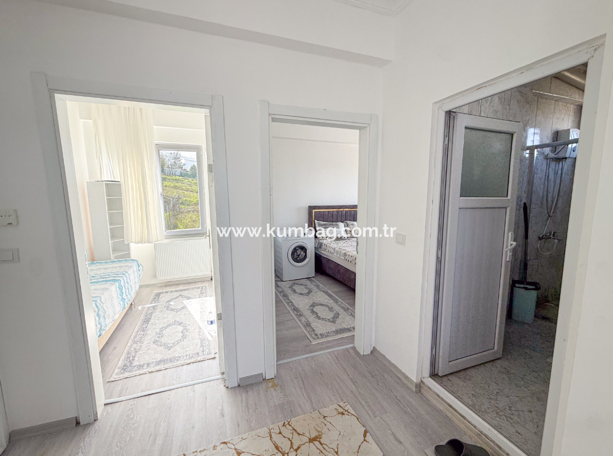 2 1 Flats For Sale In Kumbağ With Panoramic Sea View
