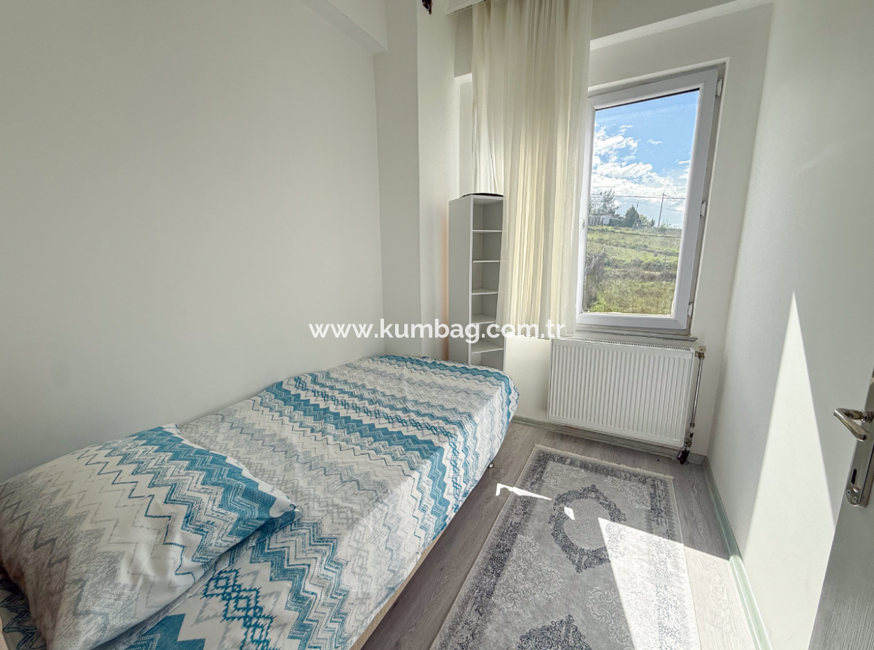 2 1 Flats For Sale In Kumbağ With Panoramic Sea View
