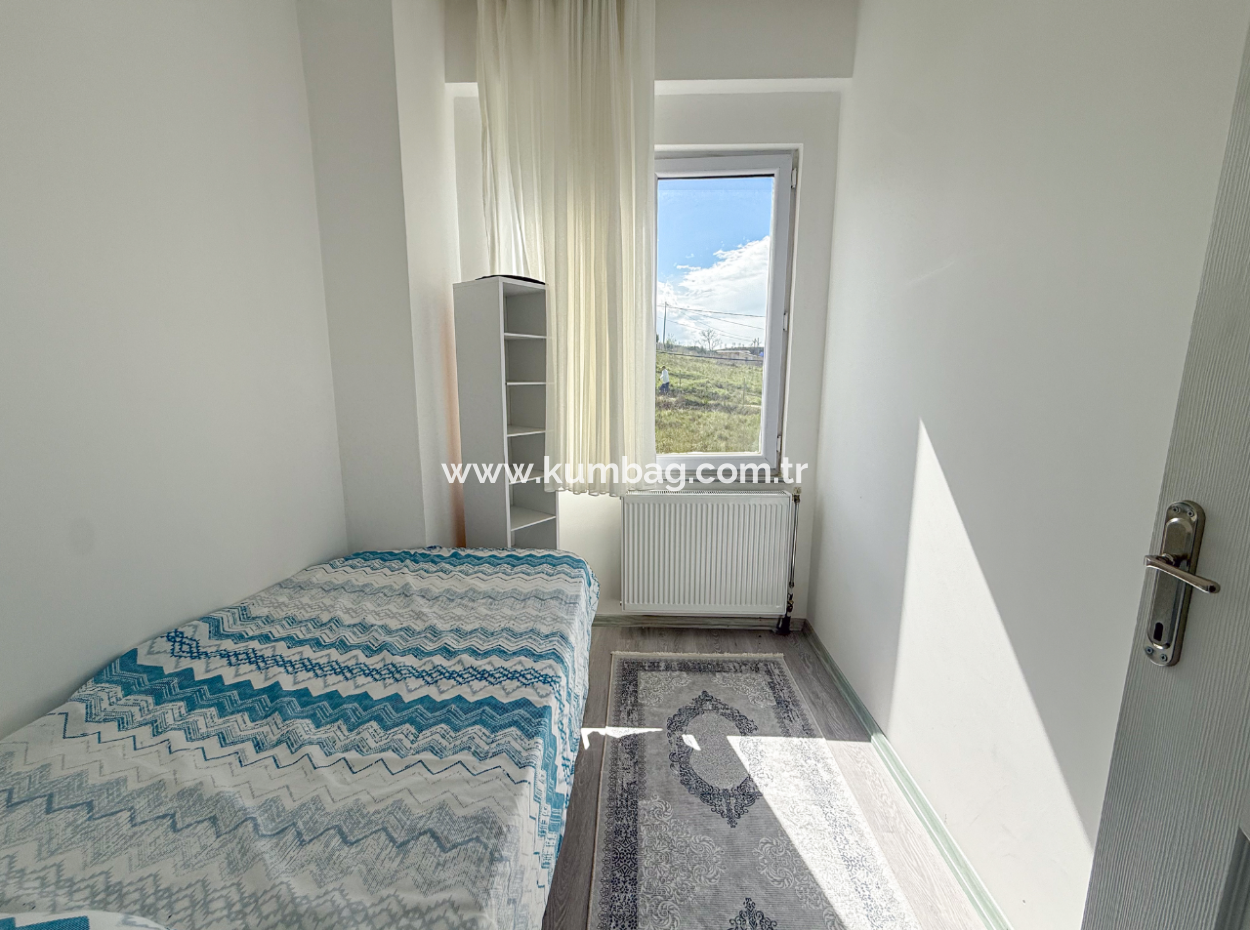 2 1 Flats For Sale In Kumbağ With Panoramic Sea View