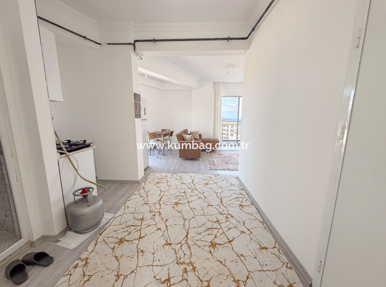 2 1 Flats For Sale In Kumbağ With Panoramic Sea View