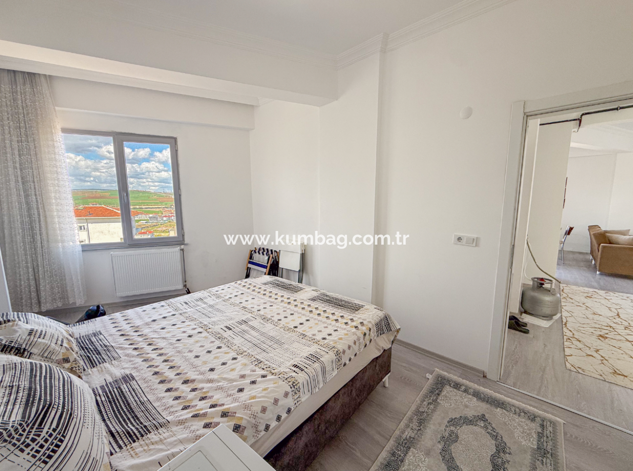 2 1 Flats For Sale In Kumbağ With Panoramic Sea View