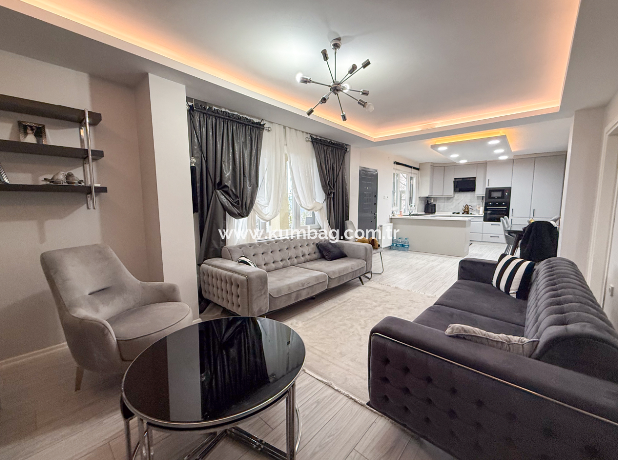 3 1 Duplex Villa For Sale In Kumbağ With Panoramic Sea View