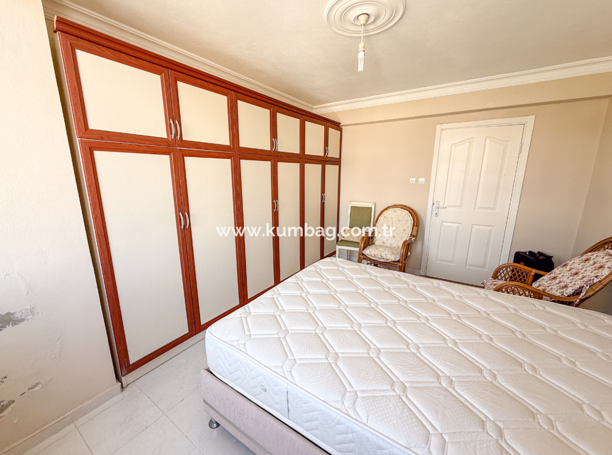 Triplex Villa For Sale In A Site With A 50 Mt Pool To Kumbağ Sea