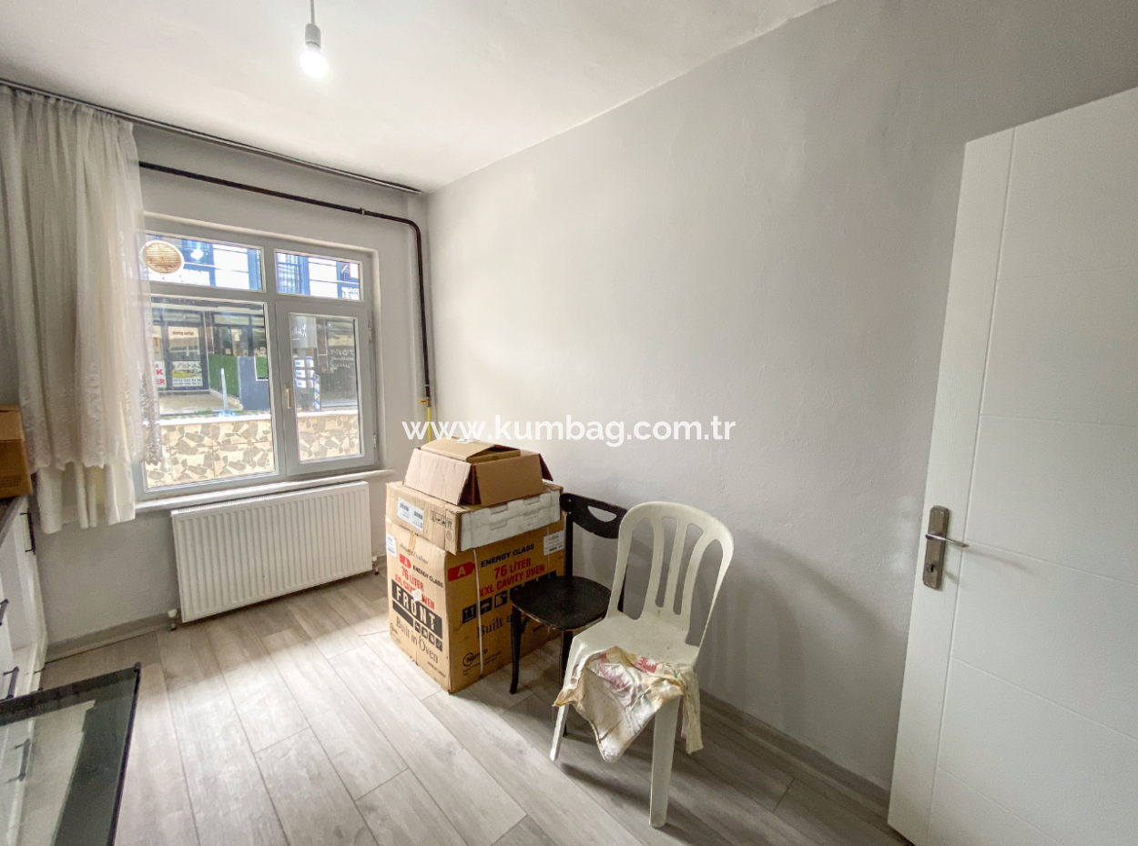 Spacious 2 1 Flat For Rent With Separate Kitchen On Kumbağ Market Street