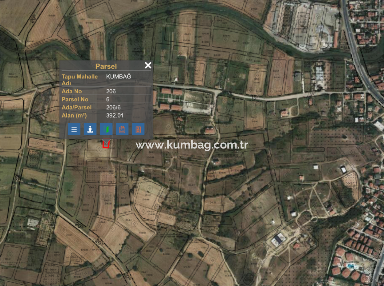 Land For Sale With 392 M2 Residential Zoning In A Rapidly Developing Region In Kumbağ