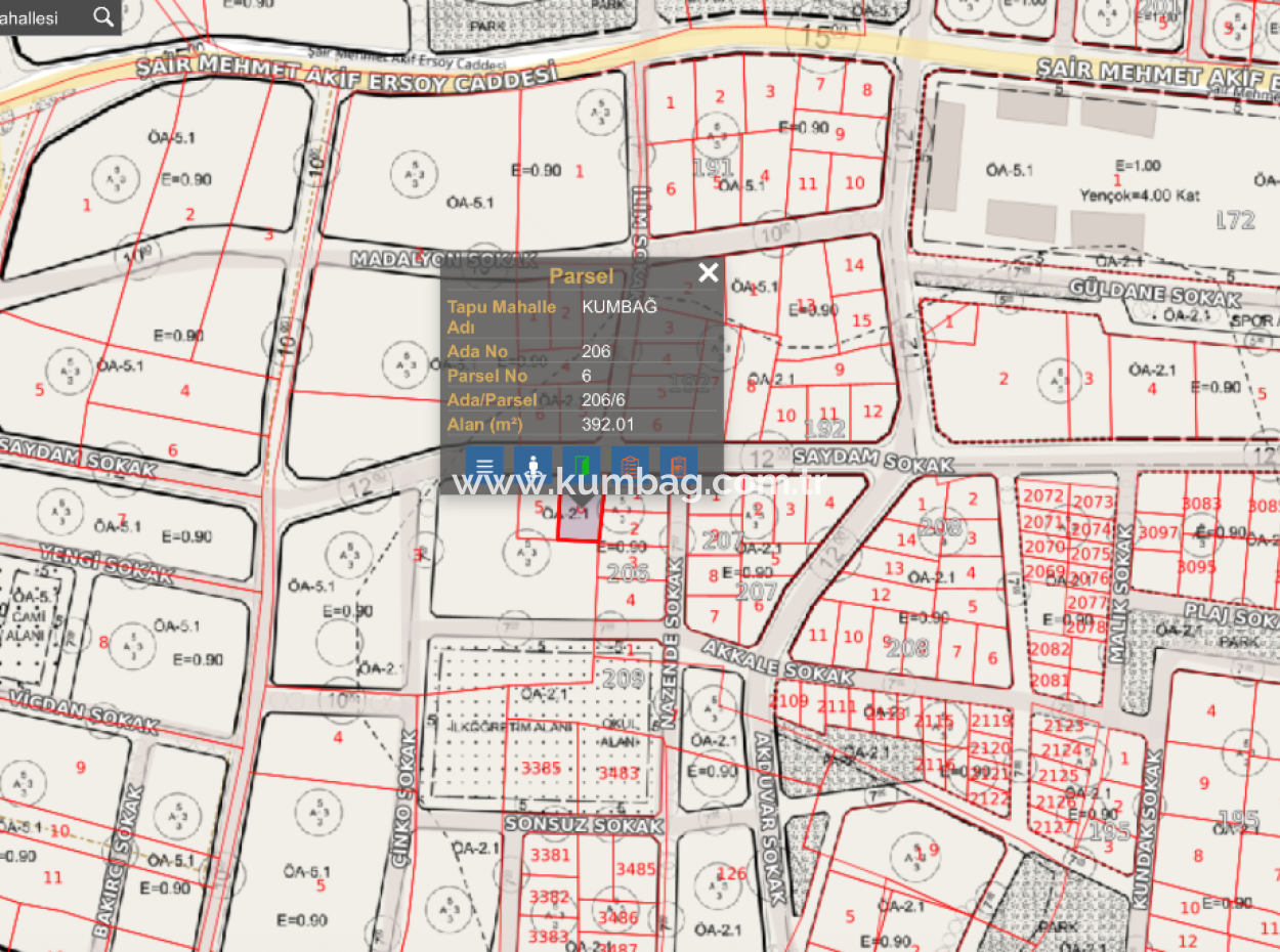 Land For Sale With 392 M2 Residential Zoning In A Rapidly Developing Region In Kumbağ