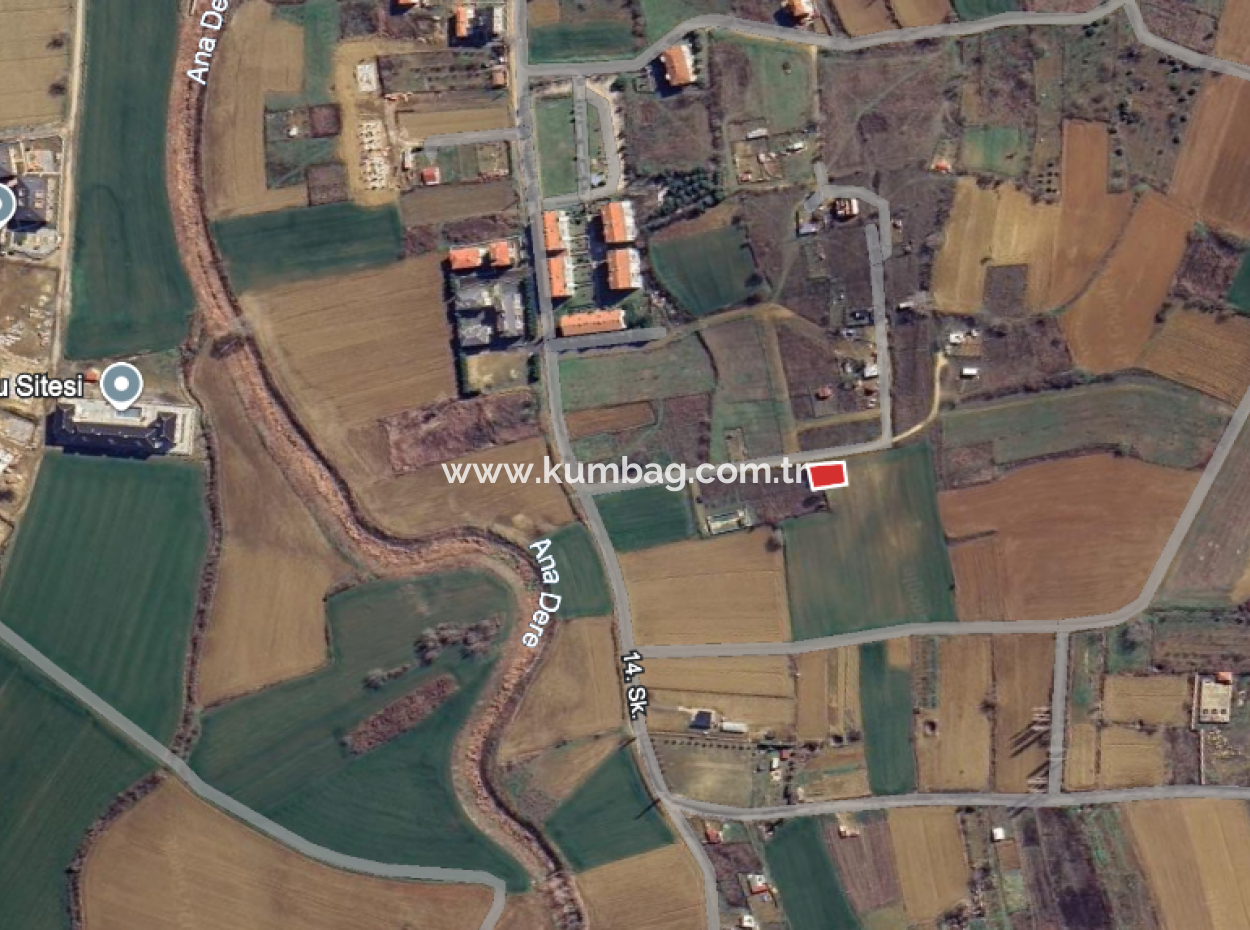 Land For Sale With 392 M2 Residential Zoning In A Rapidly Developing Region In Kumbağ