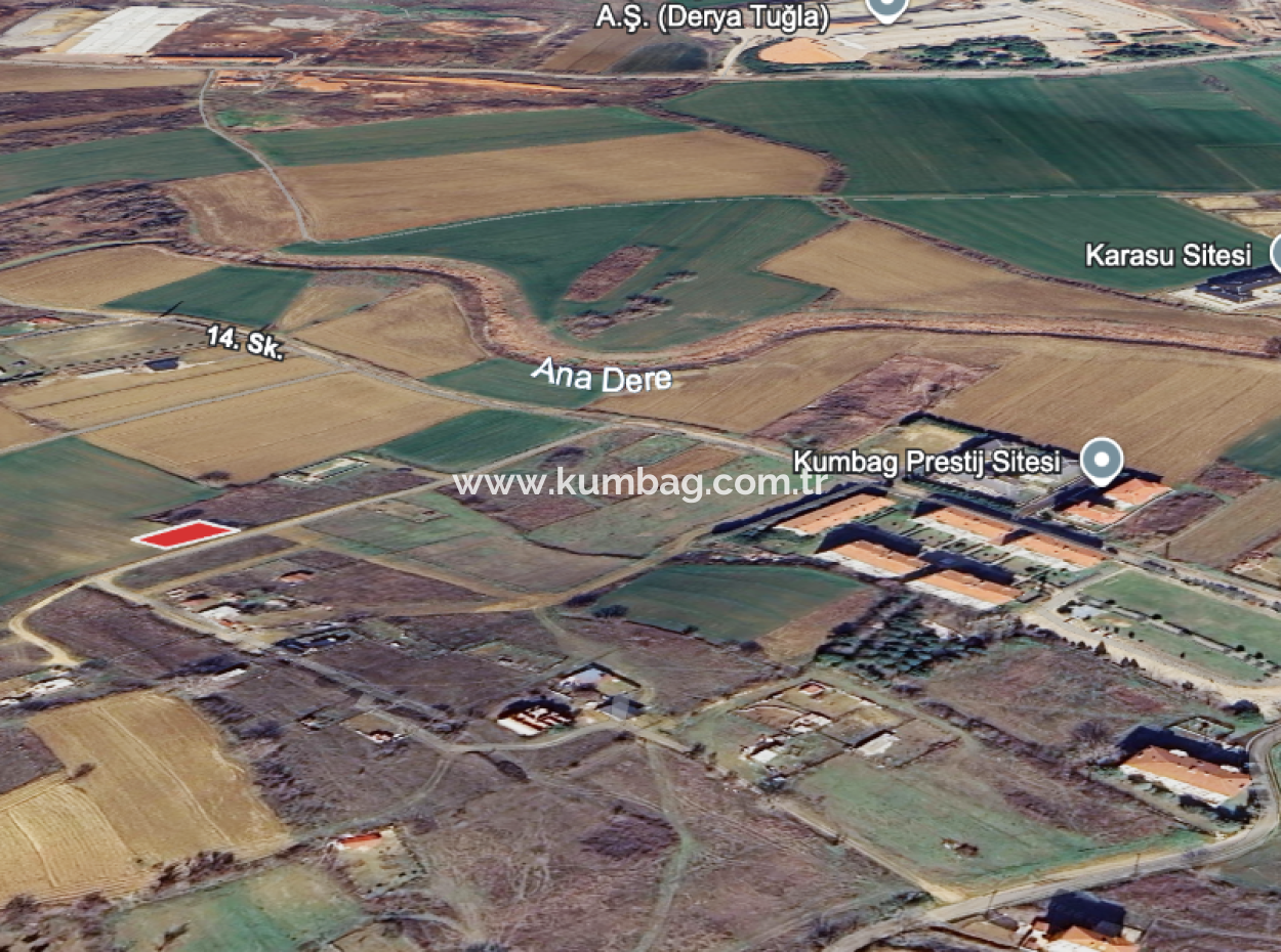 Land For Sale With 392 M2 Residential Zoning In A Rapidly Developing Region In Kumbağ