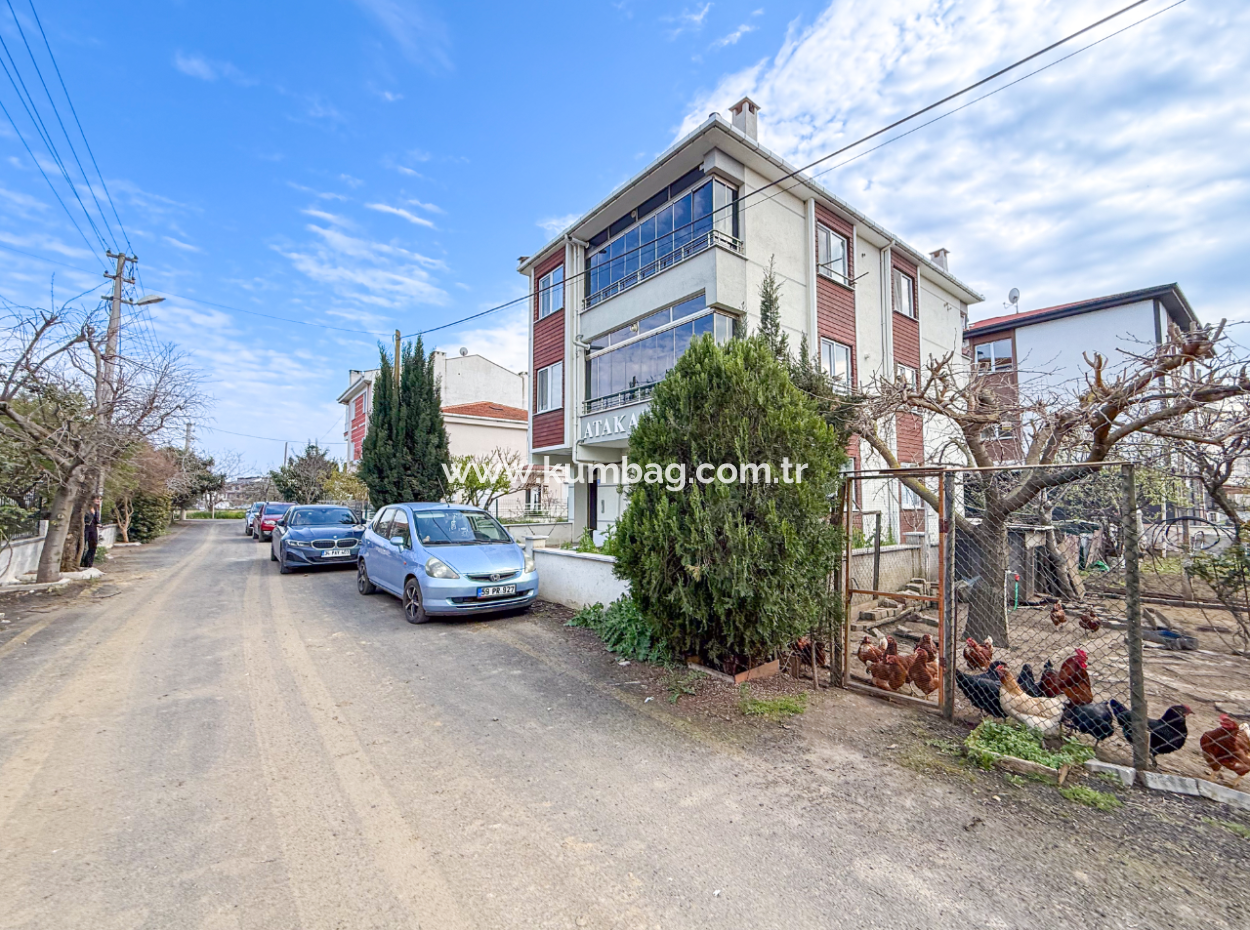 1 1 Flat For Sale In A Residential Building Close To Gündal Beach In Kumbağ