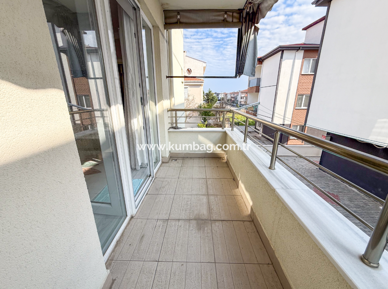 1 1 Flat For Sale In A Residential Building Close To Gündal Beach In Kumbağ