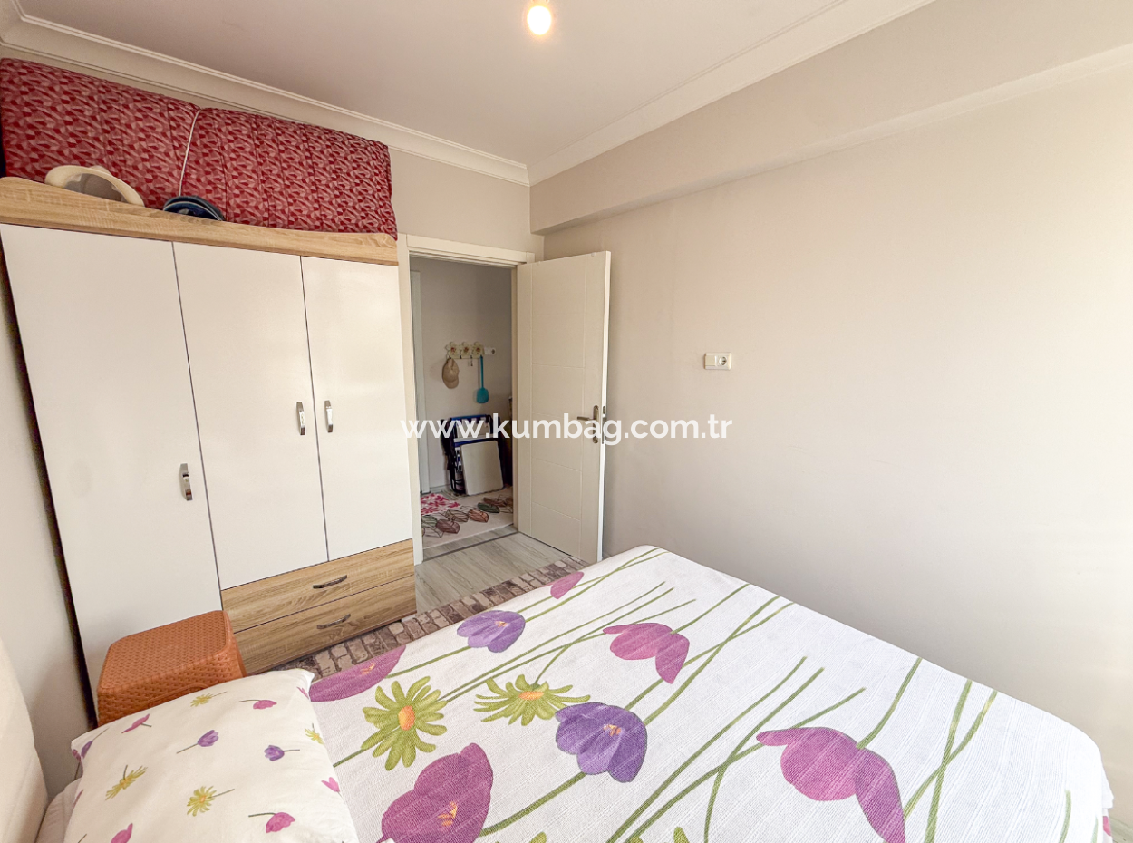 1 1 Flat For Sale In A Residential Building Close To Gündal Beach In Kumbağ