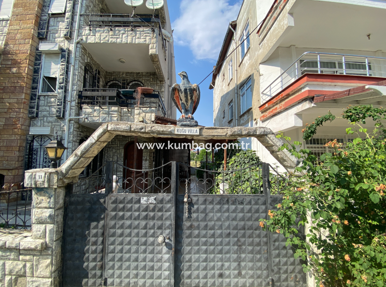 Triplex 4 1 Villa For Sale In Stone Cladding On The Sea Side In Kumbağ