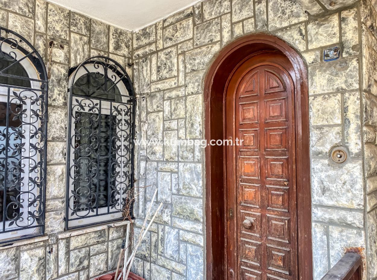Triplex 4 1 Villa For Sale In Stone Cladding On The Sea Side In Kumbağ