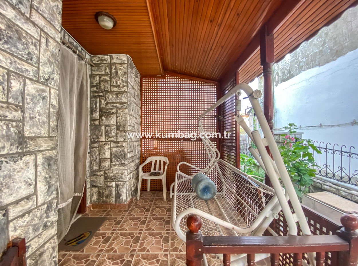 Triplex 4 1 Villa For Sale In Stone Cladding On The Sea Side In Kumbağ