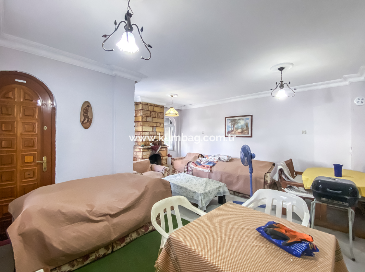 Triplex 4 1 Villa For Sale In Stone Cladding On The Sea Side In Kumbağ