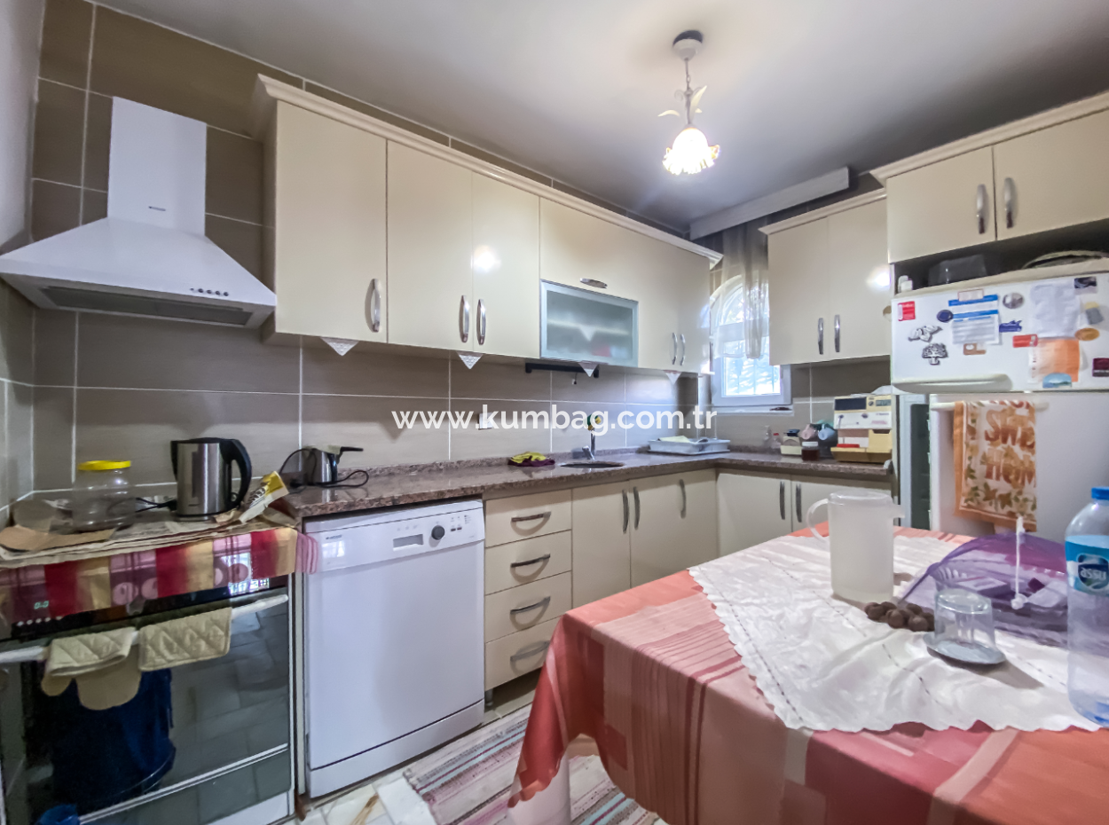 Triplex 4 1 Villa For Sale In Stone Cladding On The Sea Side In Kumbağ