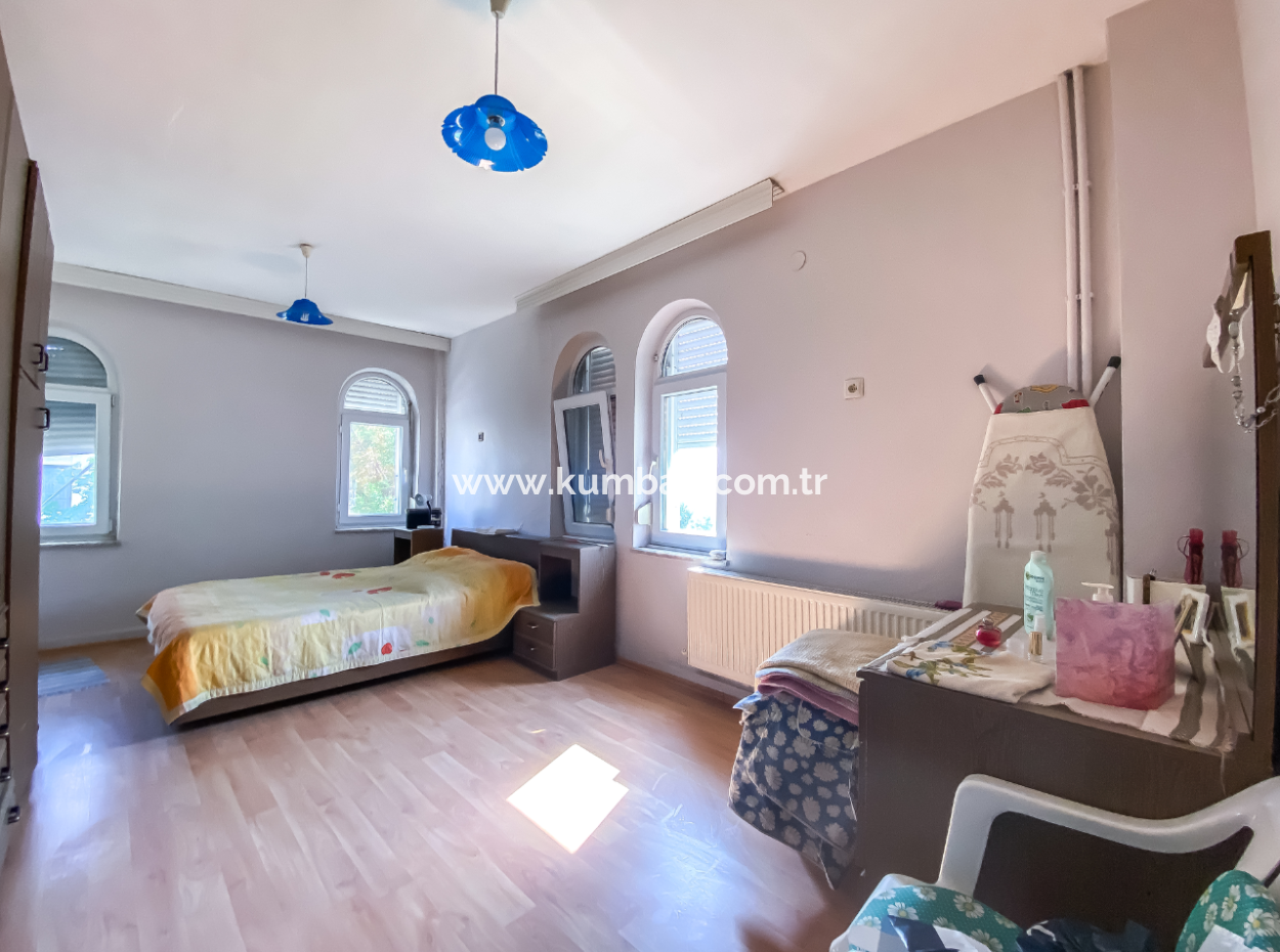 Triplex 4 1 Villa For Sale In Stone Cladding On The Sea Side In Kumbağ