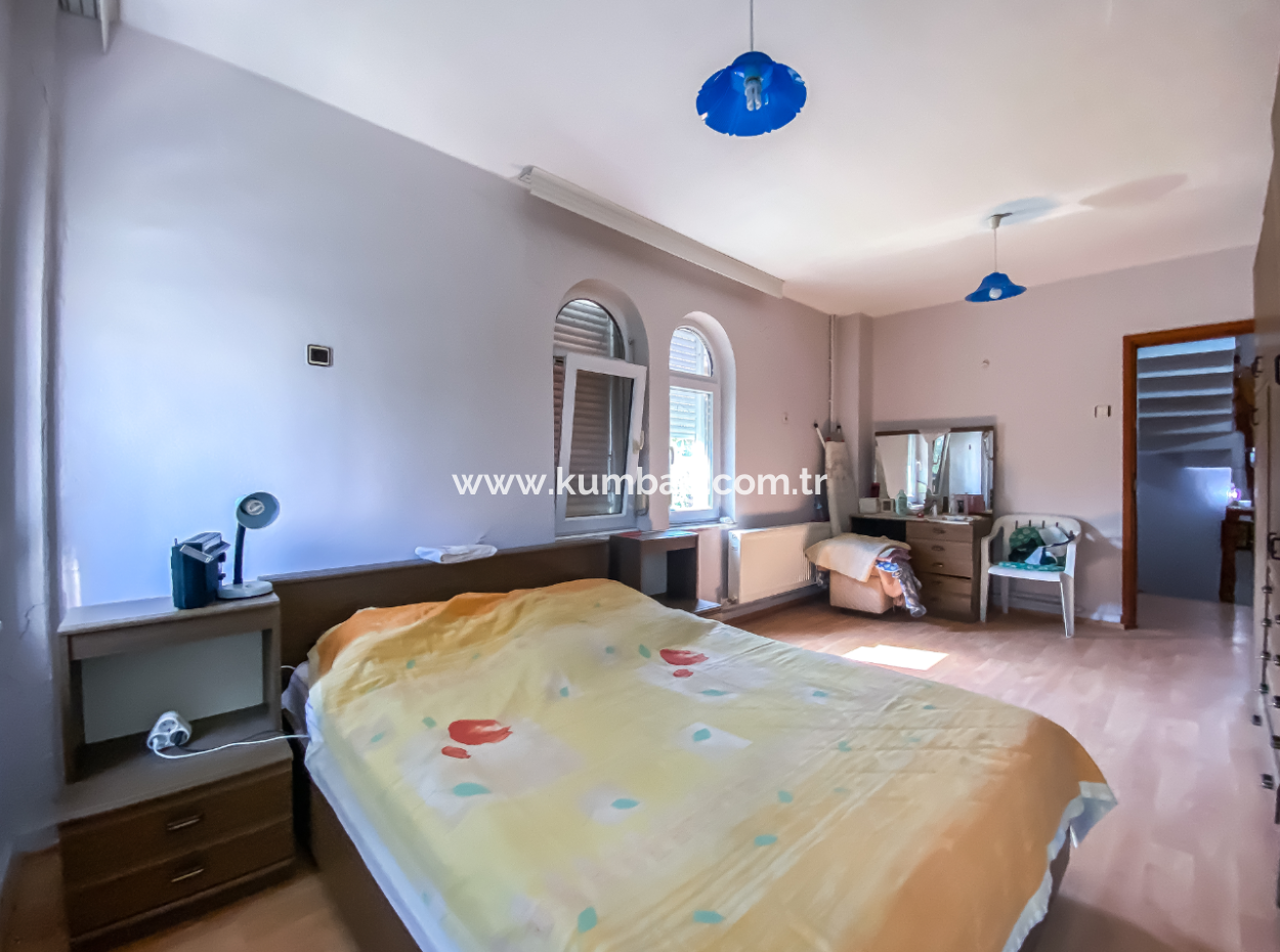 Triplex 4 1 Villa For Sale In Stone Cladding On The Sea Side In Kumbağ