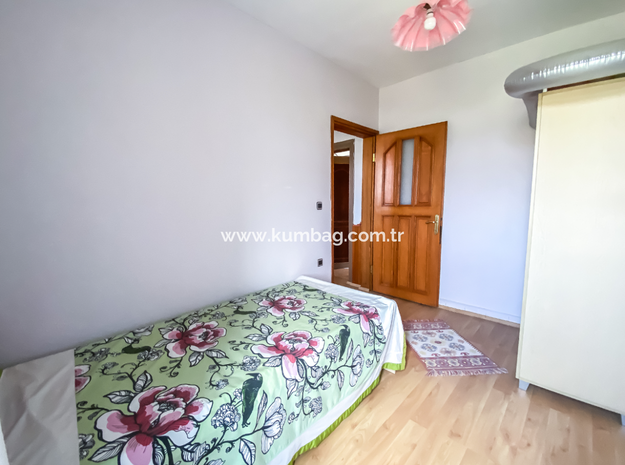 Triplex 4 1 Villa For Sale In Stone Cladding On The Sea Side In Kumbağ