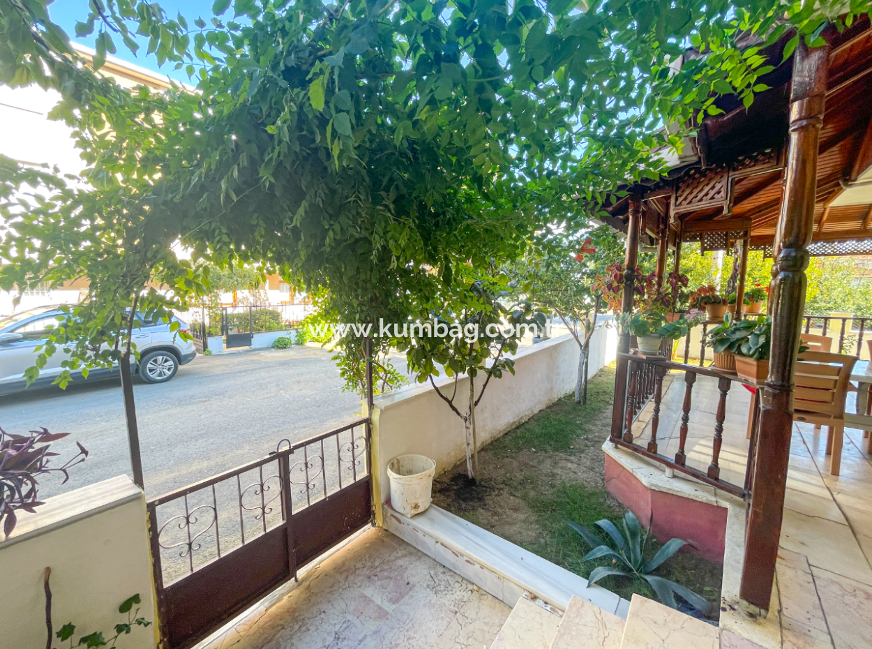 Kumbağ Triplex For Sale With Garden Settlement Close To The Sea 4 1 Villa