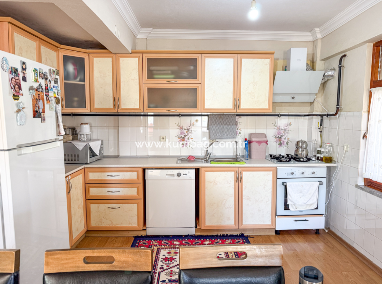 Kumbağ Triplex For Sale With Garden Settlement Close To The Sea 4 1 Villa