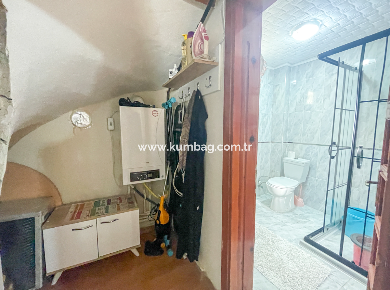 Kumbağ Triplex For Sale With Garden Settlement Close To The Sea 4 1 Villa