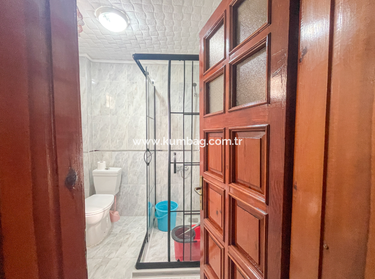 Kumbağ Triplex For Sale With Garden Settlement Close To The Sea 4 1 Villa