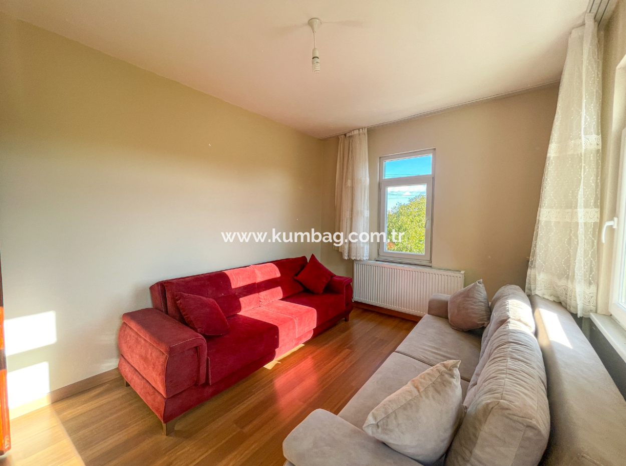 Kumbağ Triplex For Sale With Garden Settlement Close To The Sea 4 1 Villa