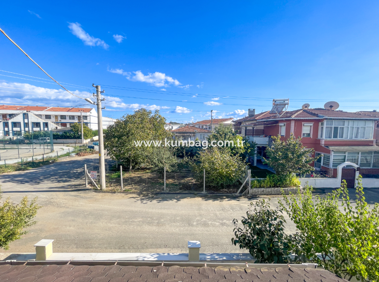 Kumbağ Triplex For Sale With Garden Settlement Close To The Sea 4 1 Villa