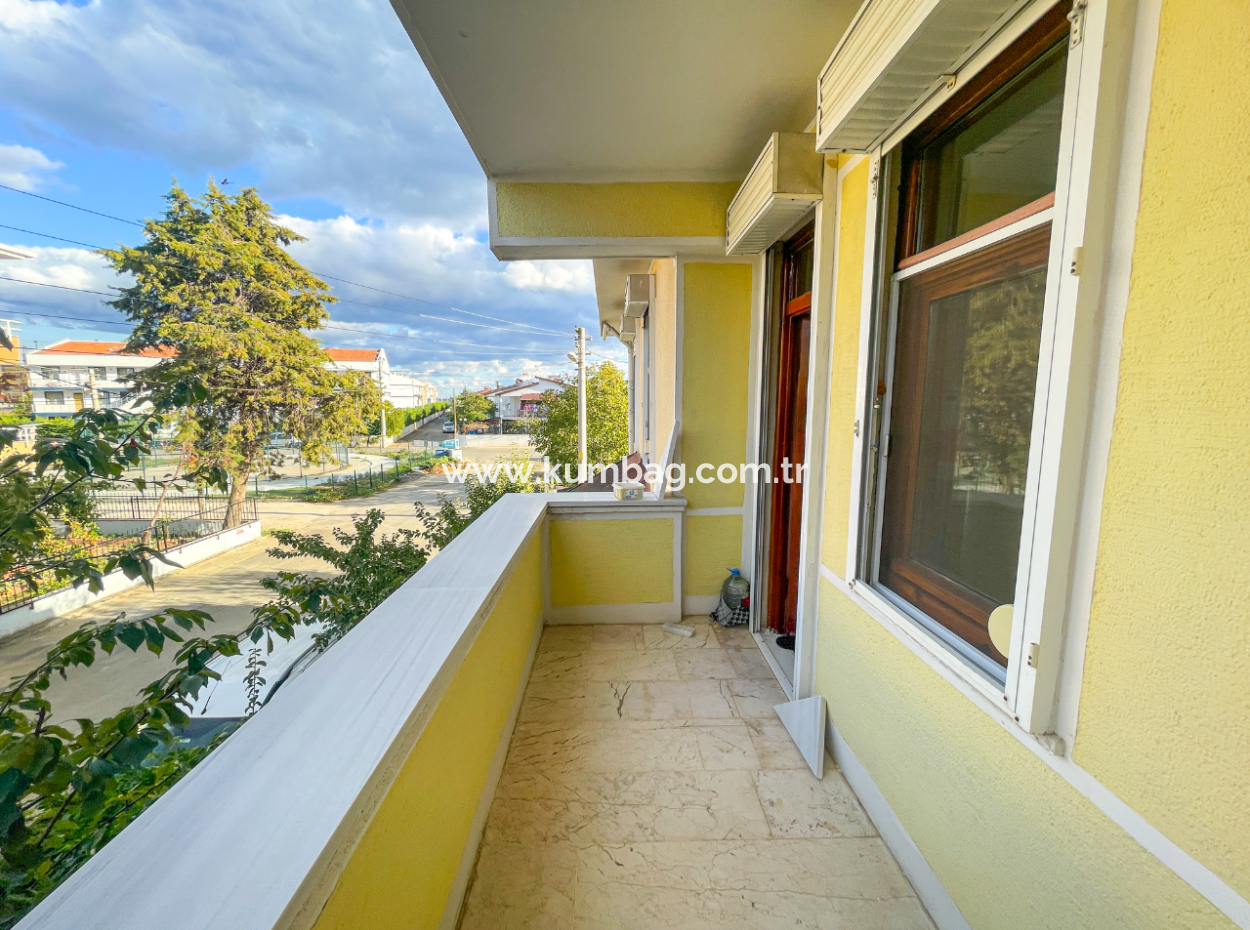 Kumbağ Triplex For Sale With Garden Settlement Close To The Sea 4 1 Villa