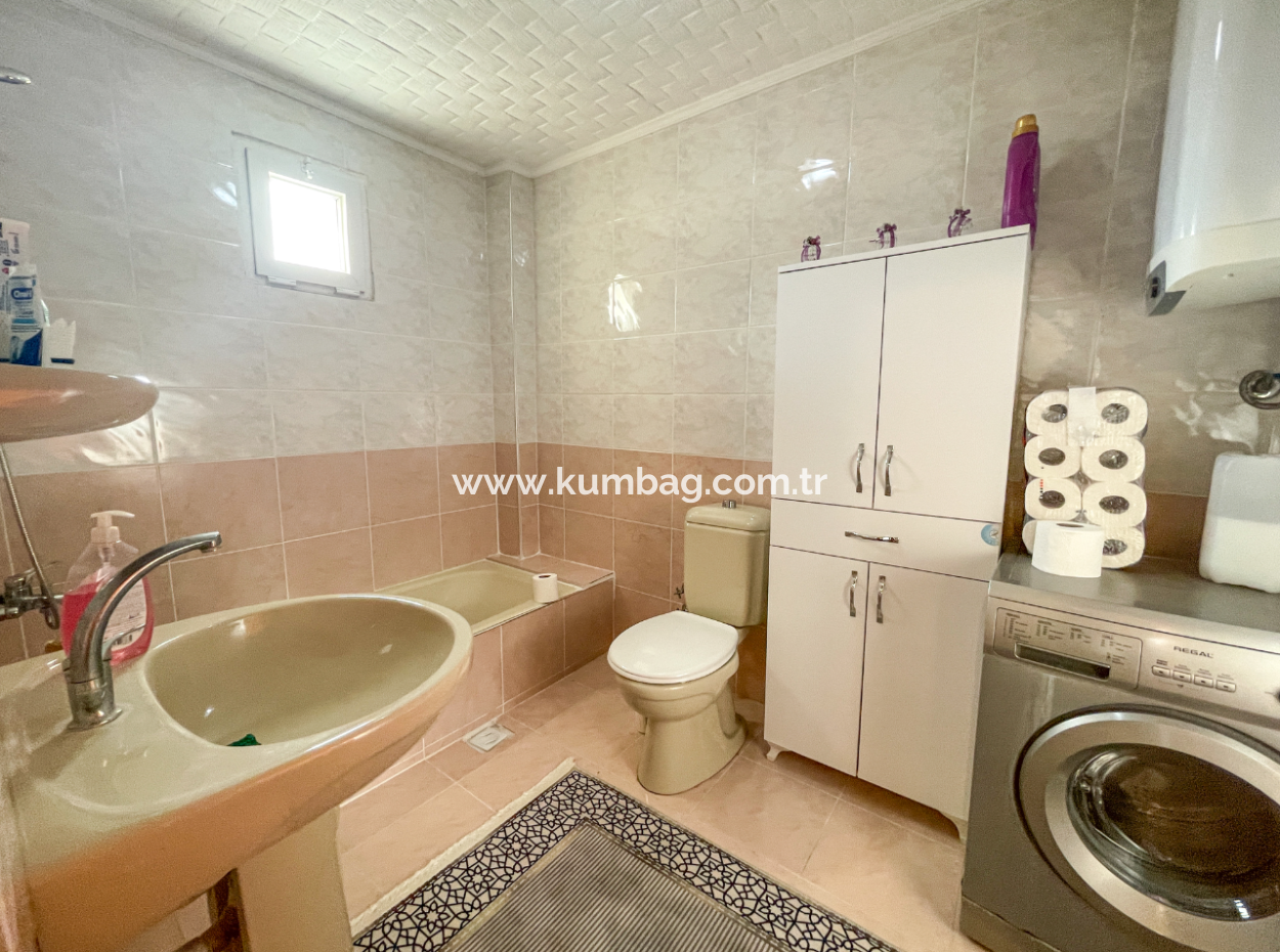 Kumbağ Triplex For Sale With Garden Settlement Close To The Sea 4 1 Villa