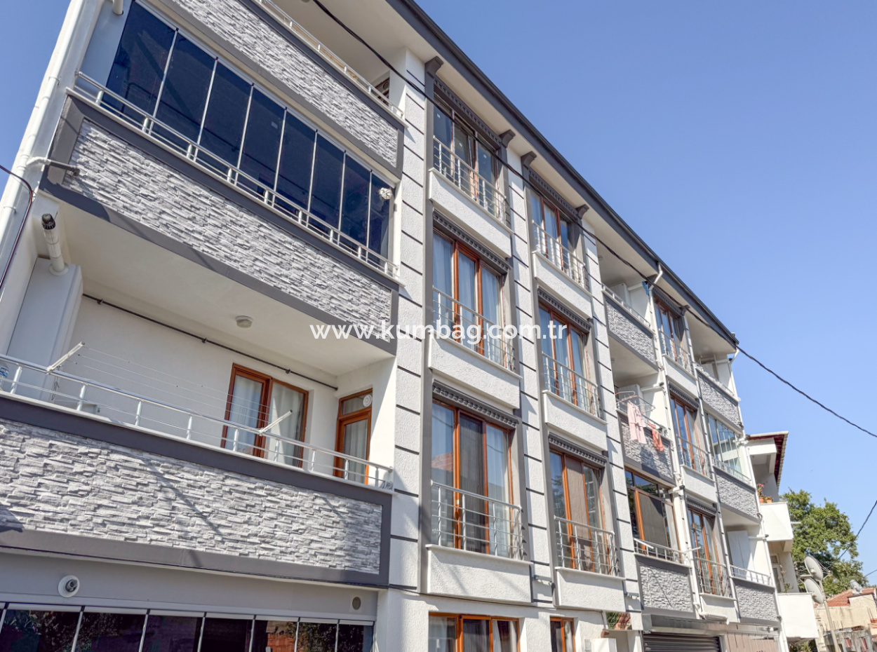 1 1 Flat For Rent In A New Building With Elevator In Kumbağ Liman Area