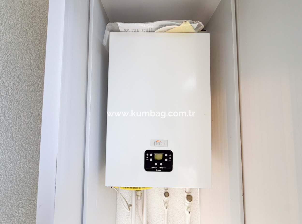 1 1 Flat For Rent In A New Building With Elevator In Kumbağ Liman Area