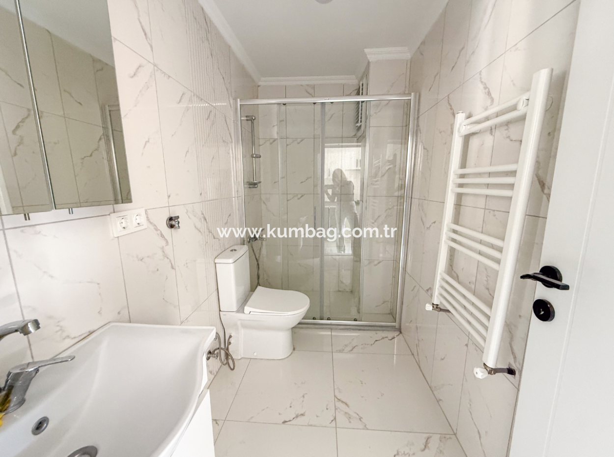 1 1 Flat For Rent In A New Building With Elevator In Kumbağ Liman Area