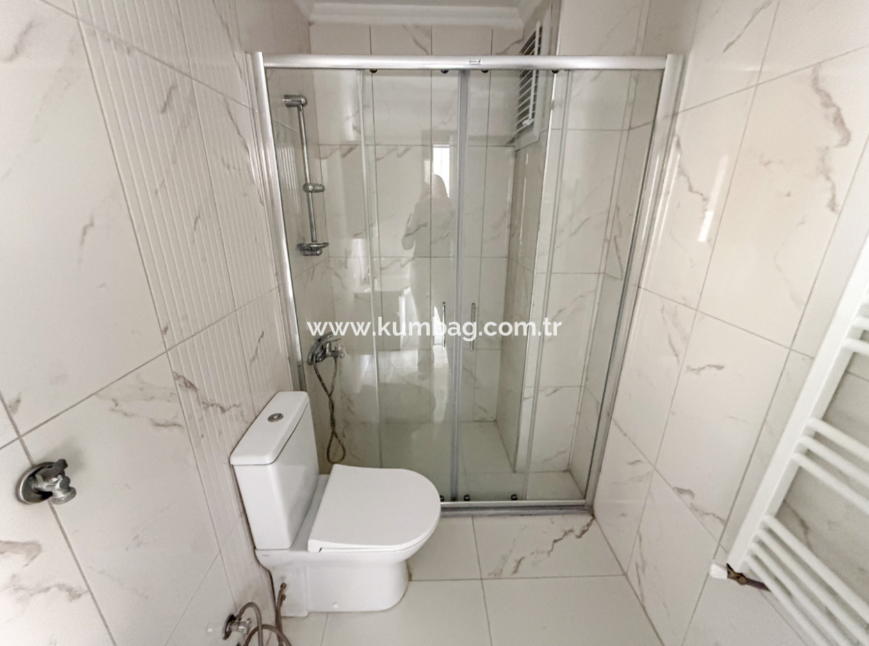 1 1 Flat For Rent In A New Building With Elevator In Kumbağ Liman Area