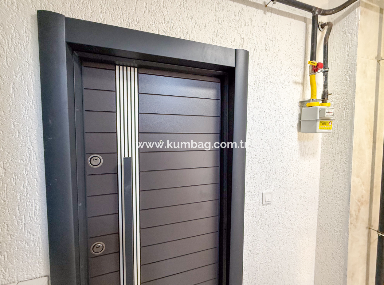 1 1 Flat For Rent In A New Building With Elevator In Kumbağ Liman Area