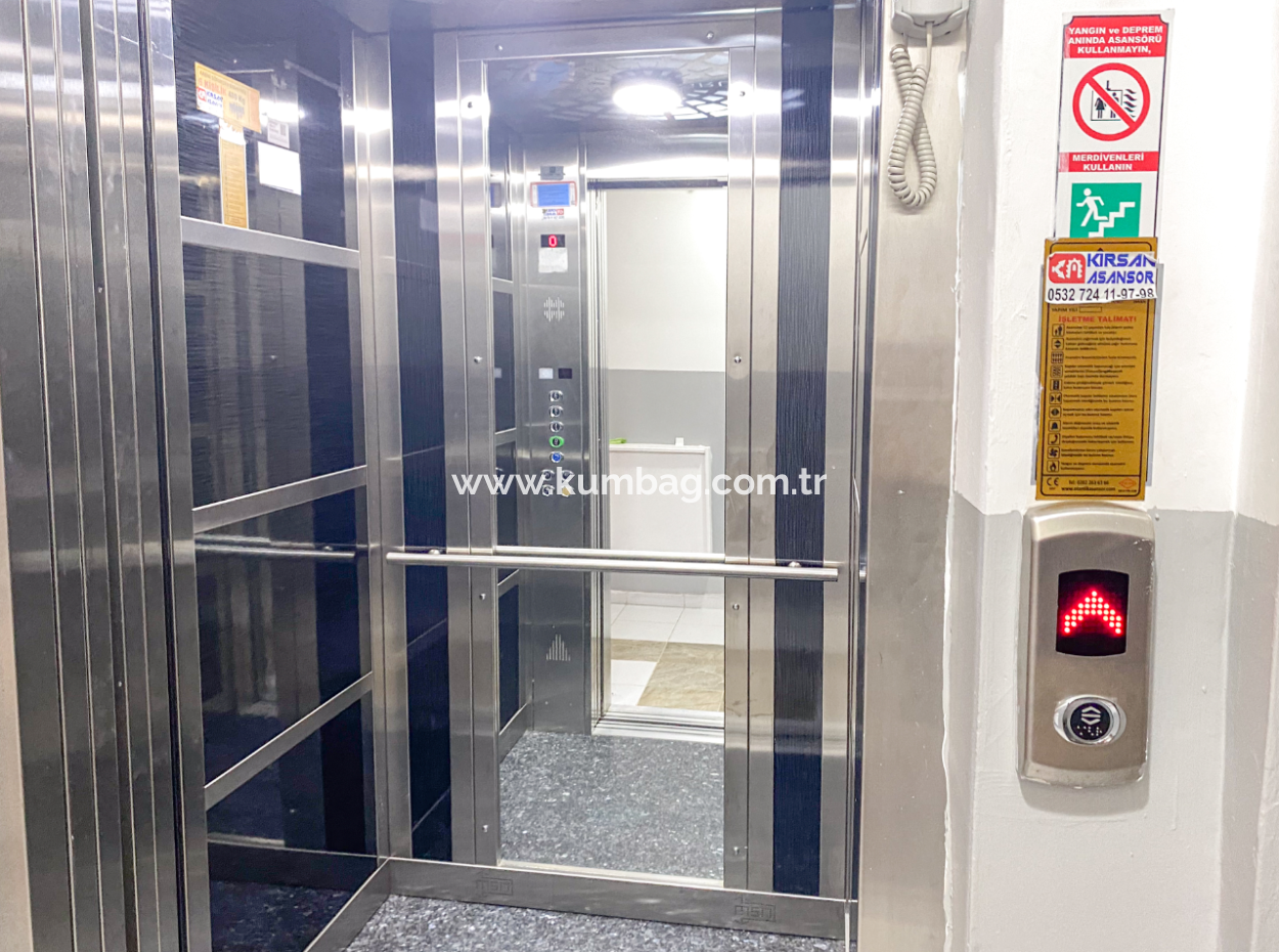 Fully Furnished Apartment For Rent 2 1 Flat With Elevator In Central Location Of Kumbağ