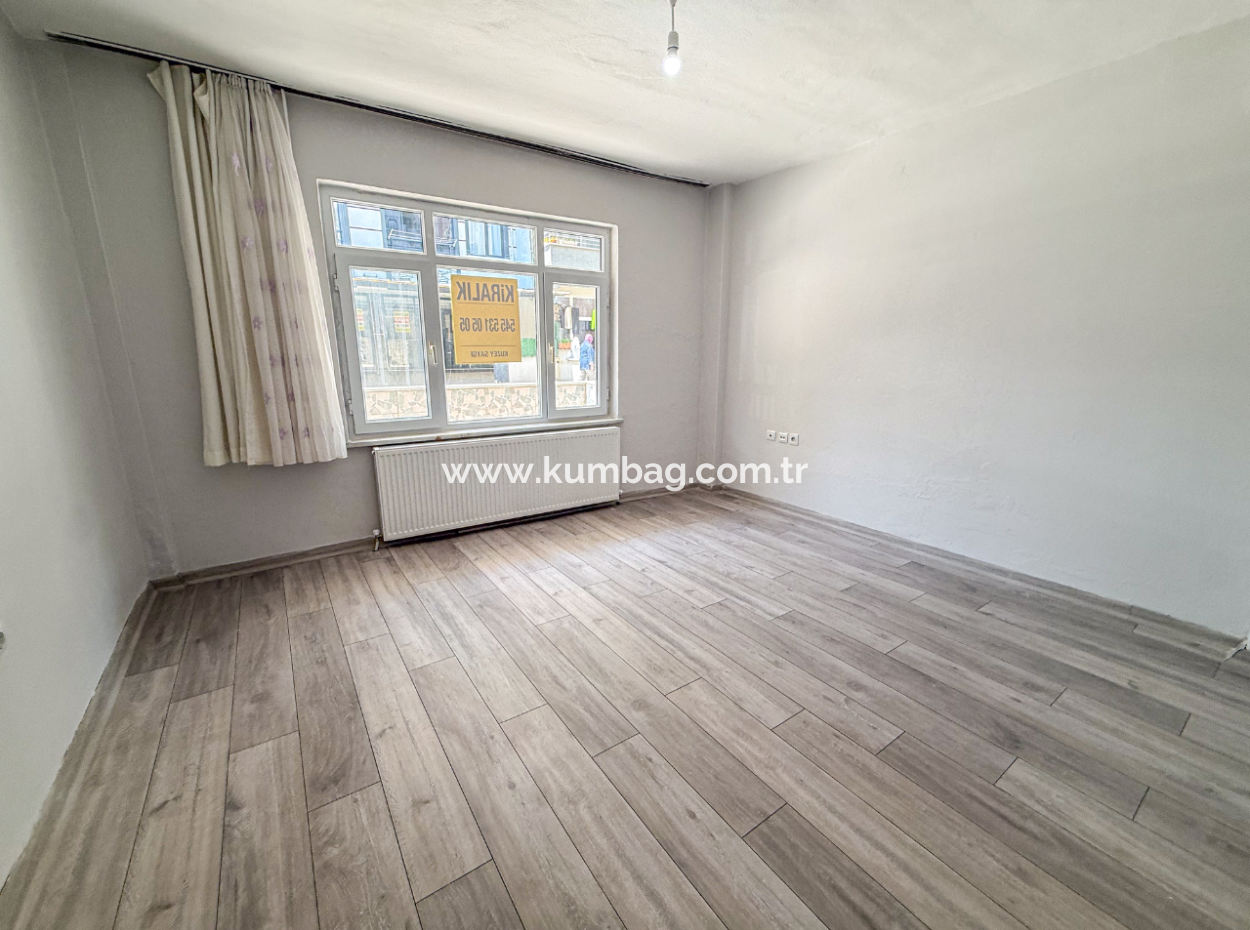 Spacious 2 1 Flat For Rent With Separate Kitchen On Kumbağ Market Street