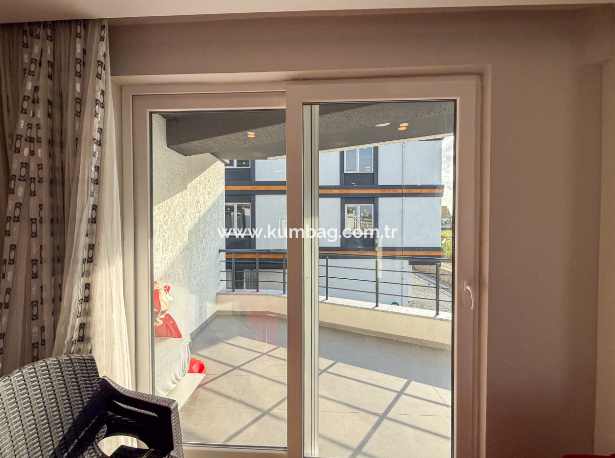 Furnished Luxury 2 1 Flat For Rent In Kumbağ Pool Site