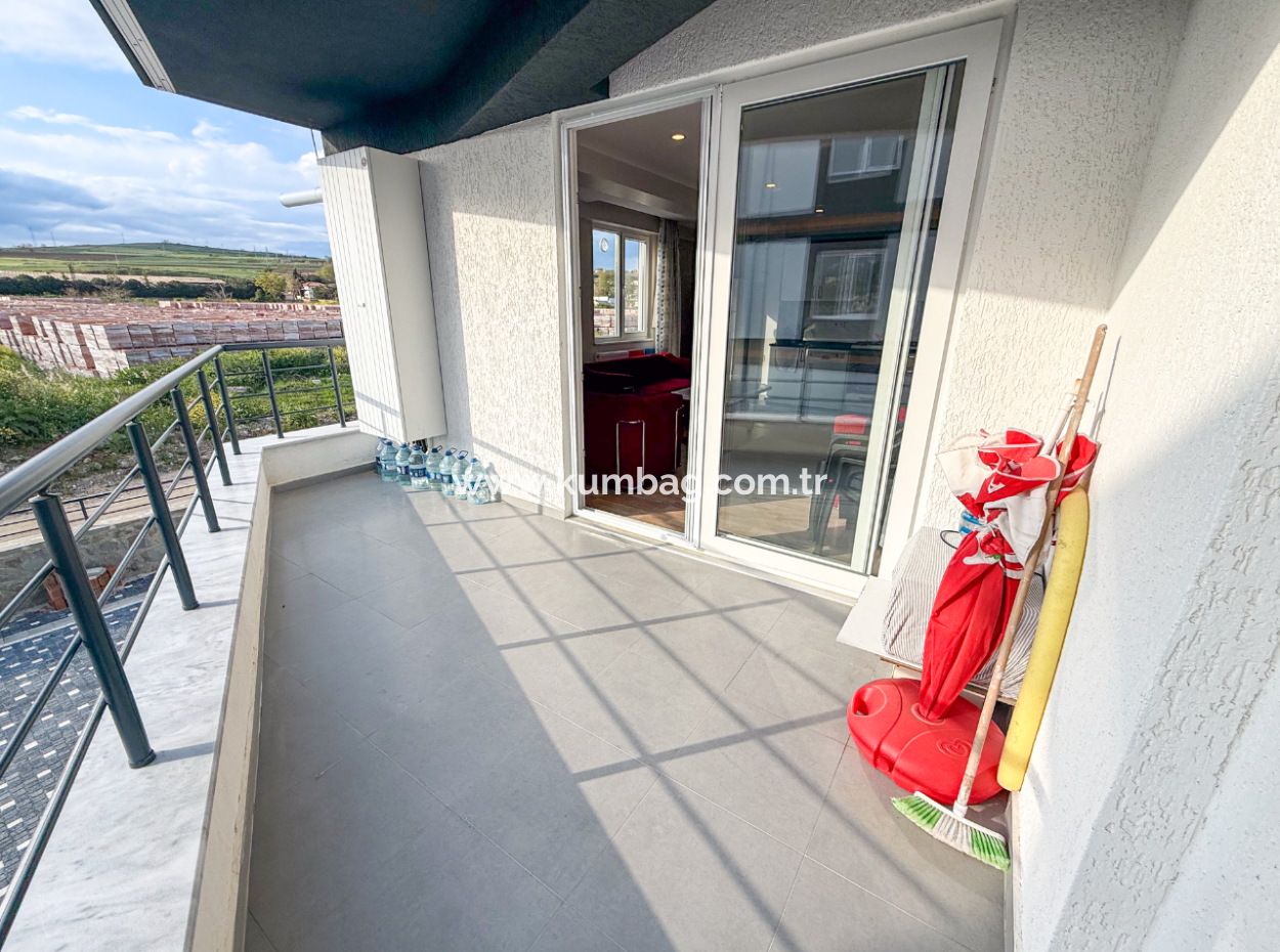 Furnished Luxury 2 1 Flat For Rent In Kumbağ Pool Site