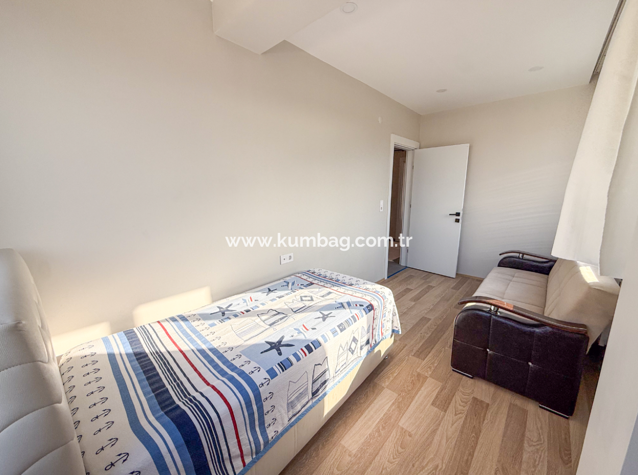 Furnished Luxury 2 1 Flat For Rent In Kumbağ Pool Site