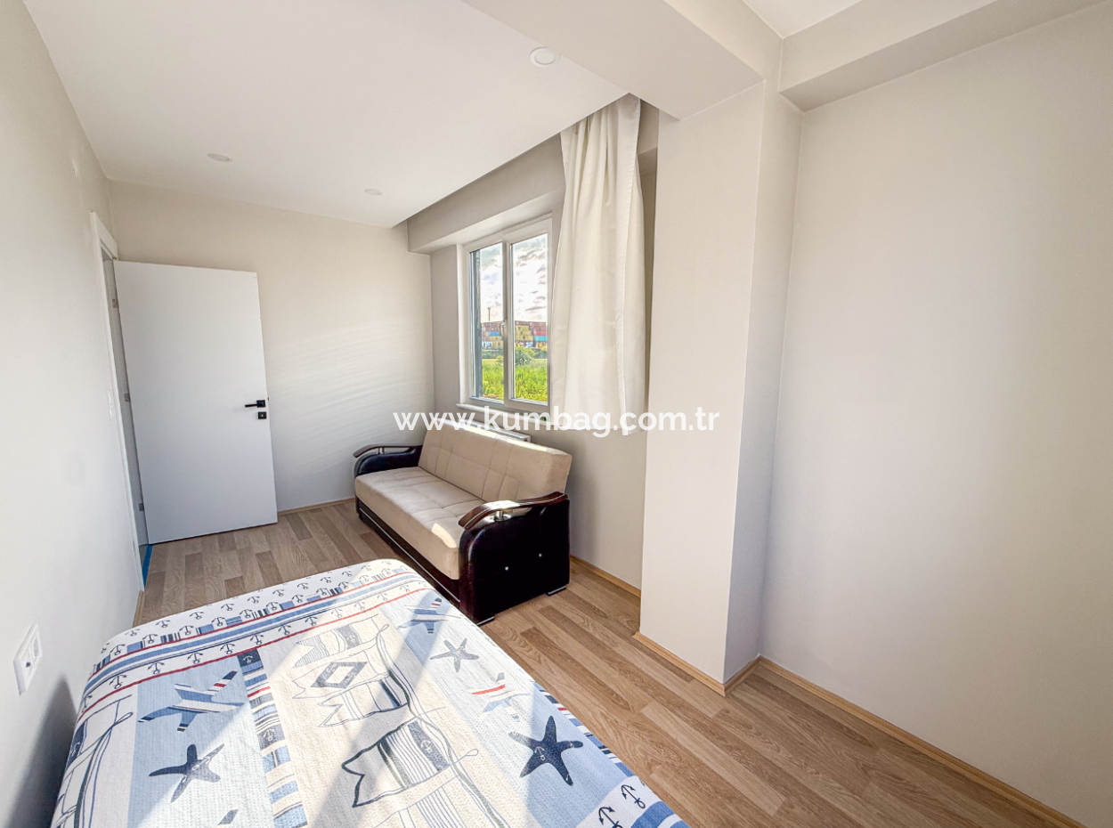 Furnished Luxury 2 1 Flat For Rent In Kumbağ Pool Site