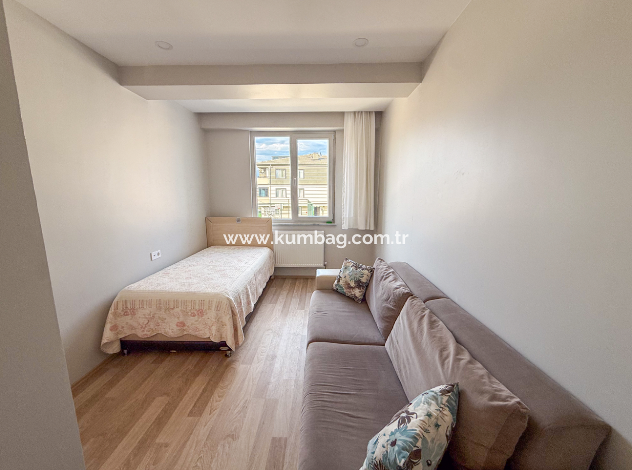 Furnished Luxury 2 1 Flat For Rent In Kumbağ Pool Site
