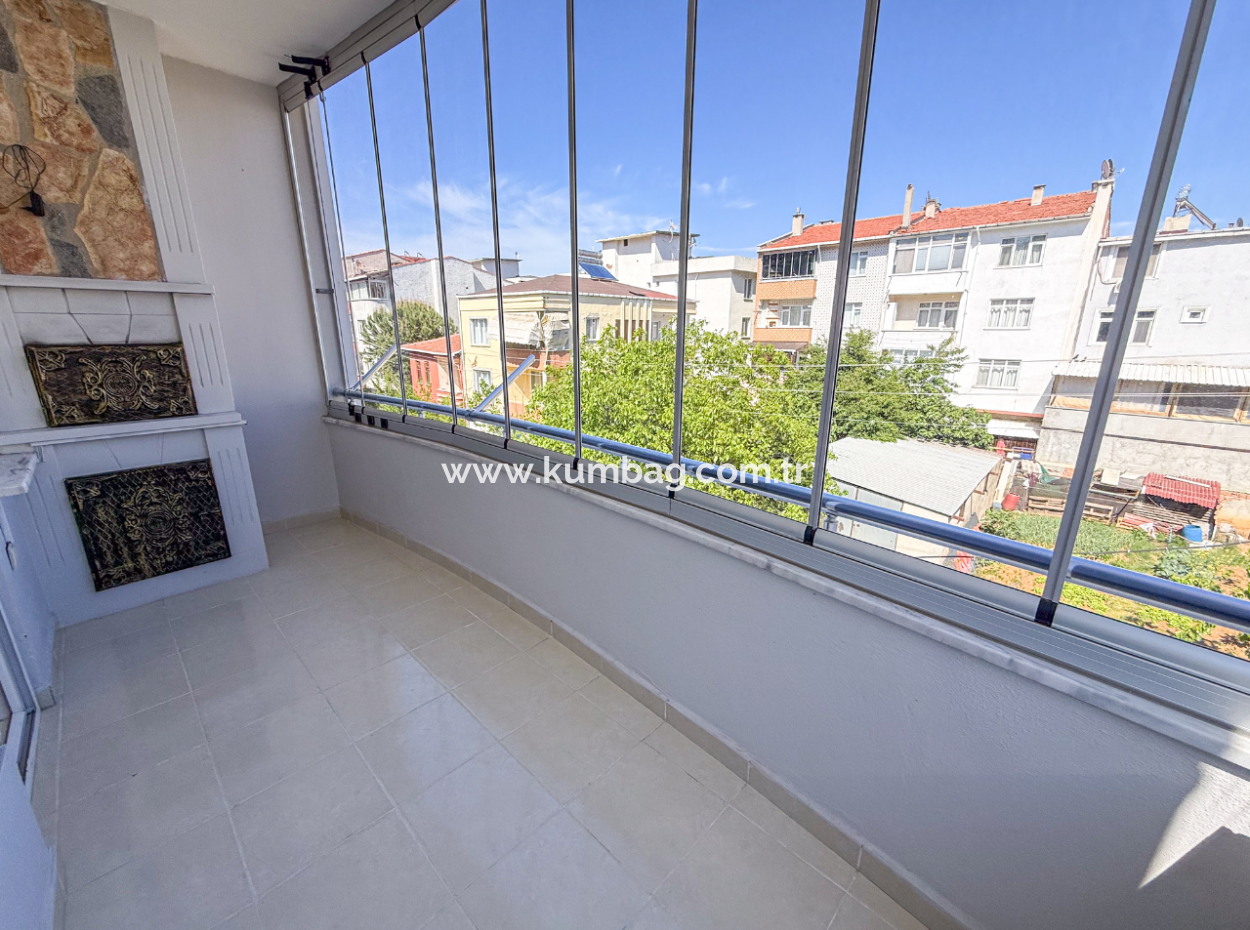 Spacious 2 1 Flat For Rent Close To The Sea In Kumbağ Village