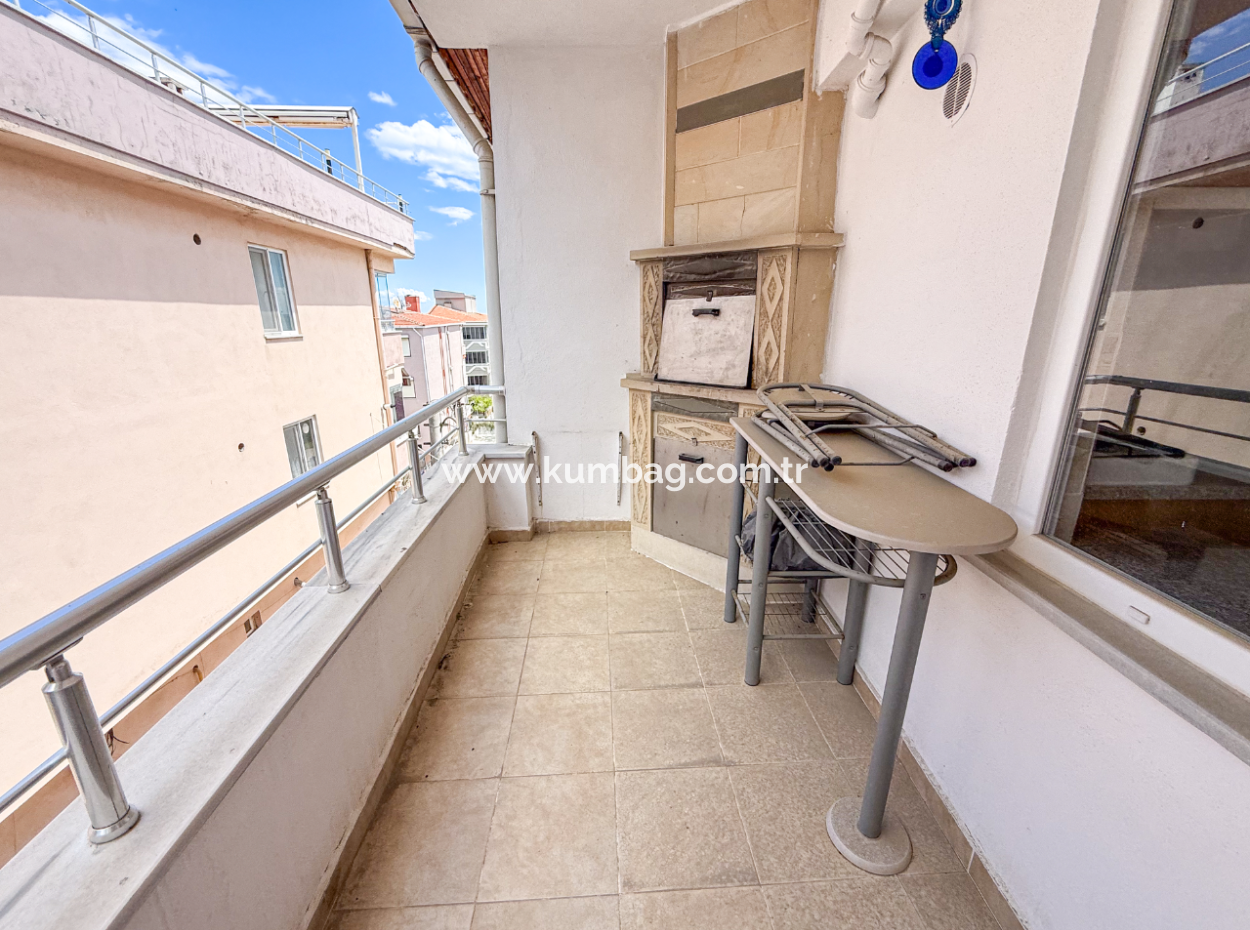 2 1 Flats For Sale With Sea View Duplex Terrace In Central Location Of Kumbağ
