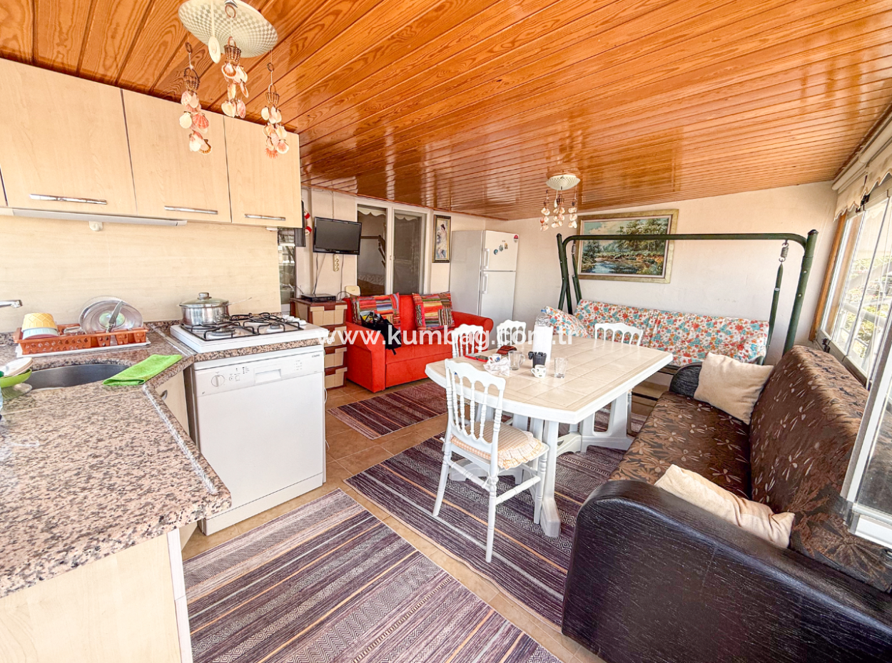 2 1 Flats For Sale With Sea View Duplex Terrace In Central Location Of Kumbağ