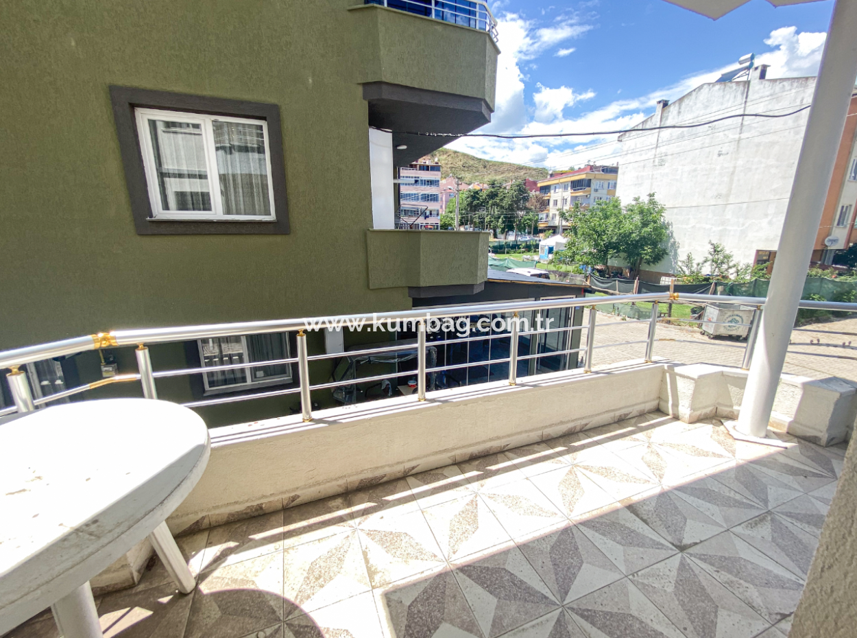 Furnished 2 1 Flats For Rent In The Center Of Kumbağ Close To The Sea