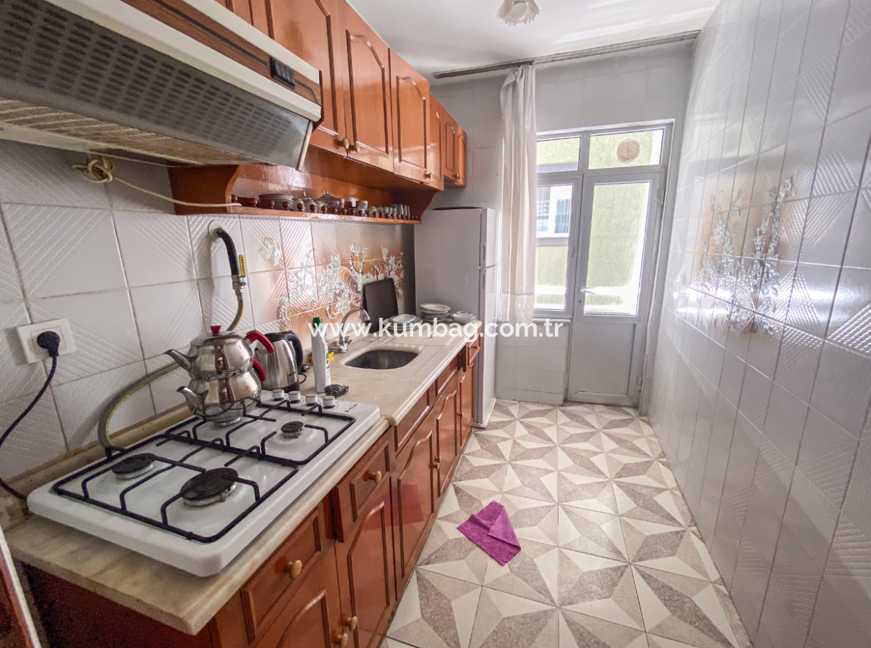 Furnished 2 1 Flats For Rent In The Center Of Kumbağ Close To The Sea