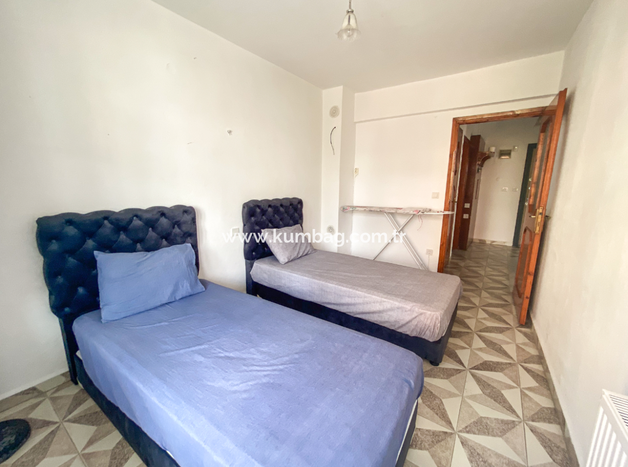 Furnished 2 1 Flats For Rent In The Center Of Kumbağ Close To The Sea