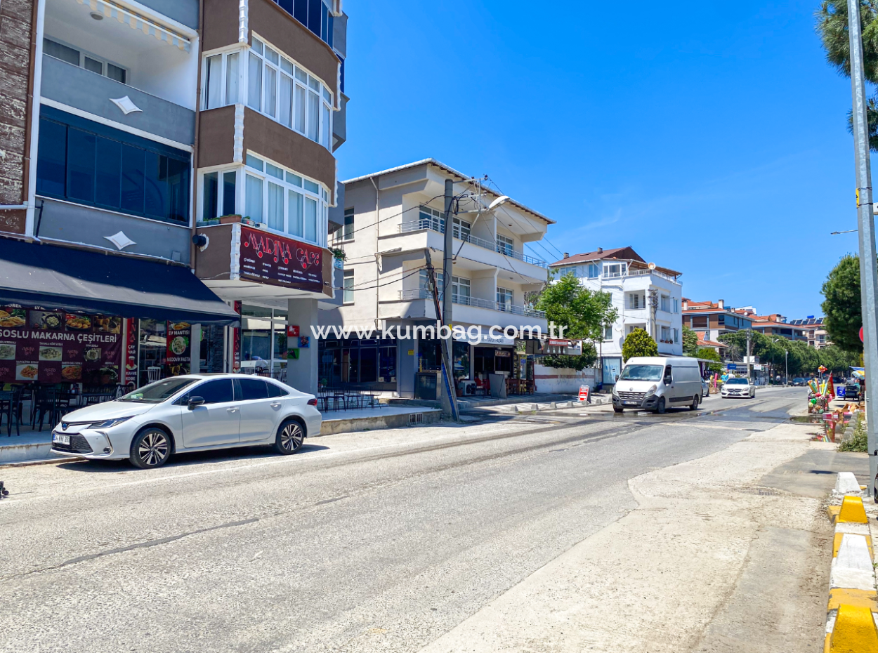 2 1 Flat For Rent Furnished With Sea View In Central Location Of Kumbağ